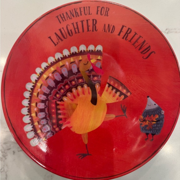 Pottery Barn Kids Thanksgiving Plates (5) - Picture 1 of 3